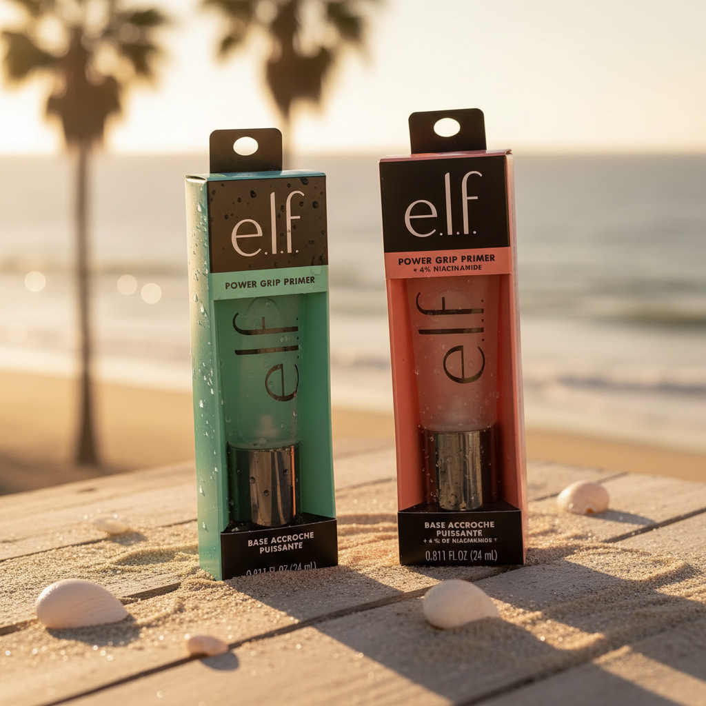 e.l.f. Power Grip Primer – Gel-Based Pore-Minimising Makeup Primer