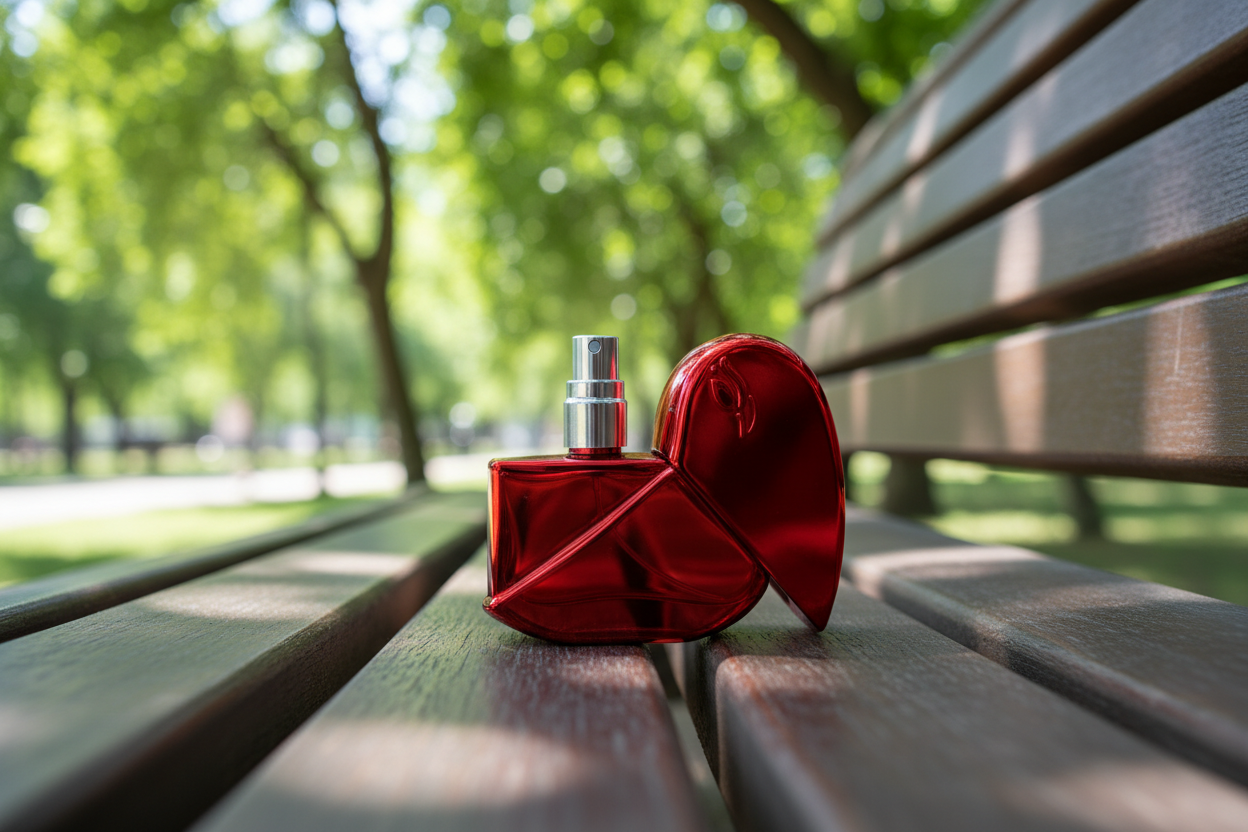 Park Bench Lifestyle Fragrance Shot